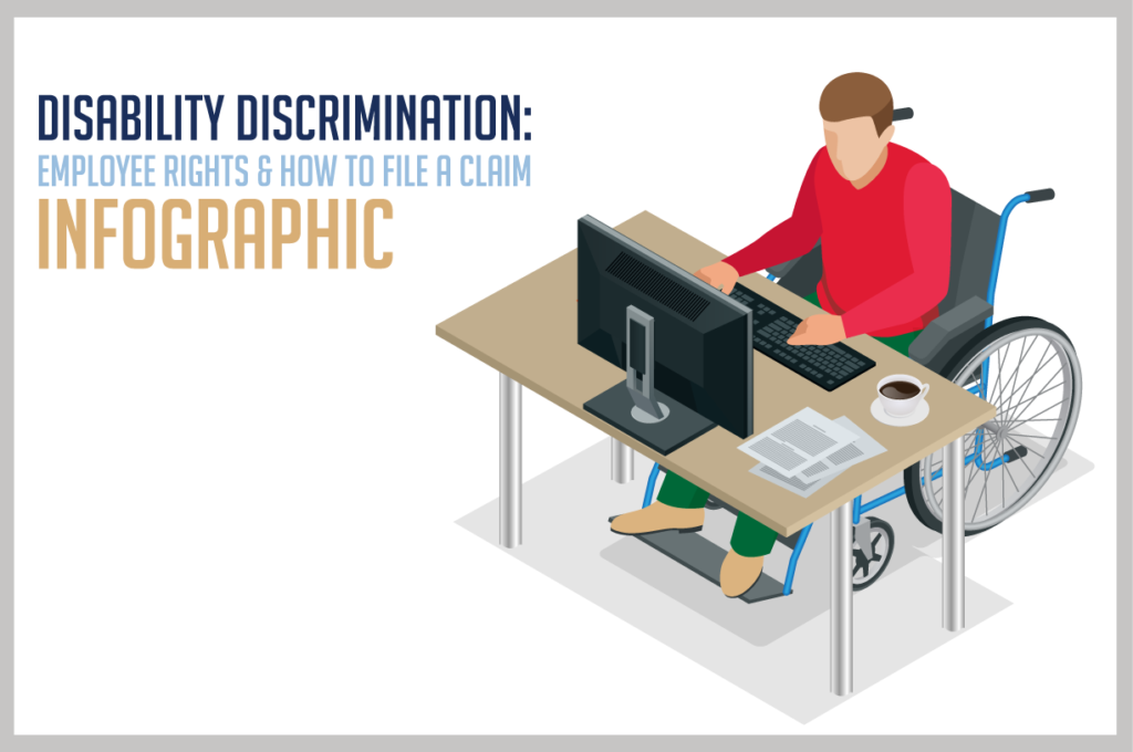 Disability Discrimination At Work Infographic And How To File A Claim