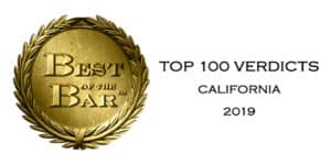 Best of the Bar - Top 100 Verdicts in California in 2019